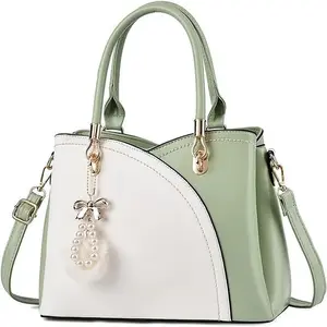 ARDIKAM Women's Handbag Green+White BESTSLE-02