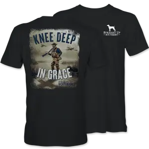 Knee Deep in Grace – Duck Hunting Tee