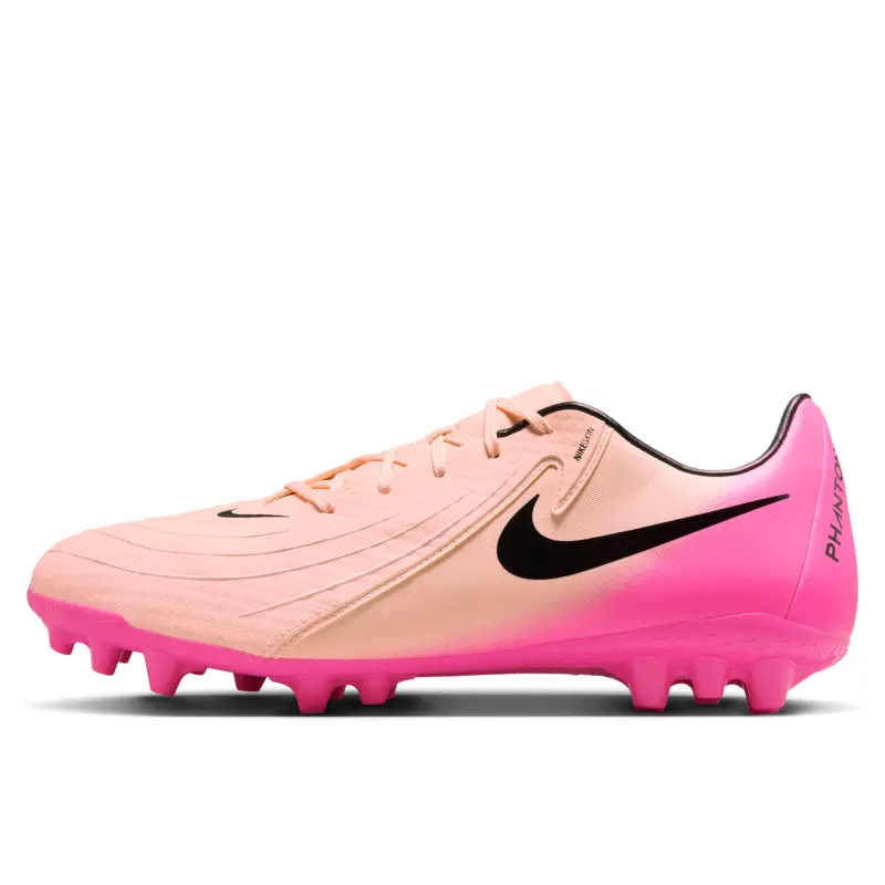 Nike Phantom Gx 2 Academy AG Prism Pack Stylish Comfortable Durable Non-slip Soccer Cleats Men's Pink FJ2552-800