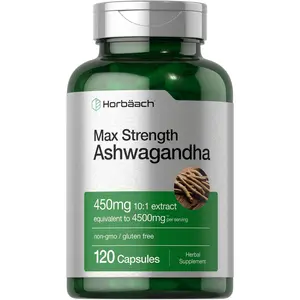 Horbäach Ashwagandha with Black Pepper 120 Capsules