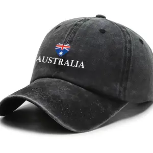 1pc Traditional Australian Headwear, Appropriate for All Genders, Great for Relaxed Outdoor Activities, a Favored Option, Trendy Cap for Dads, Adjustable Size, Perfect for Various Occasions, Showcasing a Curved Brim Style, Offered in Multiple Colors