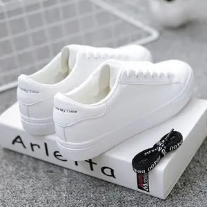 White female Shoes,  Casual Leather Shoes.