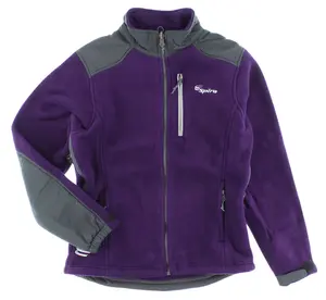 Spira Womens Tech Fleece Jacket Purple