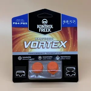 Performance Thumbsticks 1 High-Rise, 1 Mid-Rise Orange for PS4/PS5 Controllers