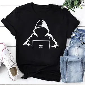 Hacker Shirt Cyber Security Shirt Programmer Tee Coding Shirt Gift For Computer Geek IT Guy Tee Tech Expert Shirt Gift For Hacker WCyber