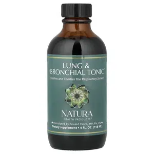 Natura Health Products Lung & Bronchial Tonic™, 4 fl oz (118 ml)