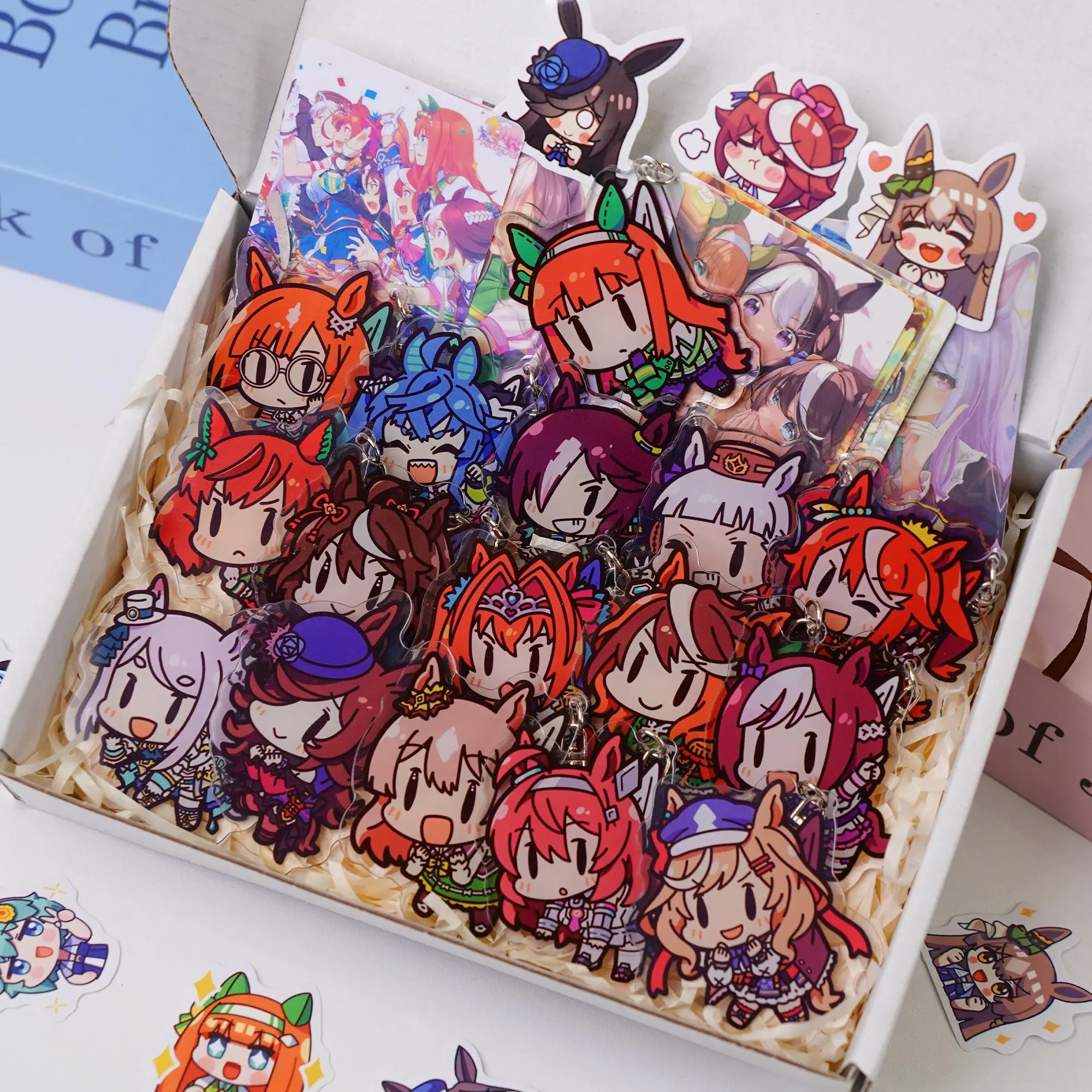 Umamusume Pretty Derby Keychain – Anime & Gaming Gifts, Cute, Durable, And Perfect For Bags, Keys, Or Gifts. Great For Daily Use Or As Thoughtful Little Gifts For Your Friends And Yourself.