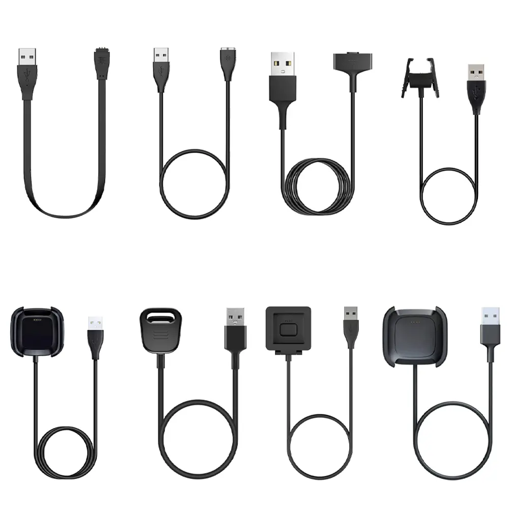 Fitbit Fitness Trackers Charger Charge Cord Dock Cradle Cables - Accessories