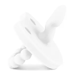 Orthodontic Pro Pacifier and Teether (White)