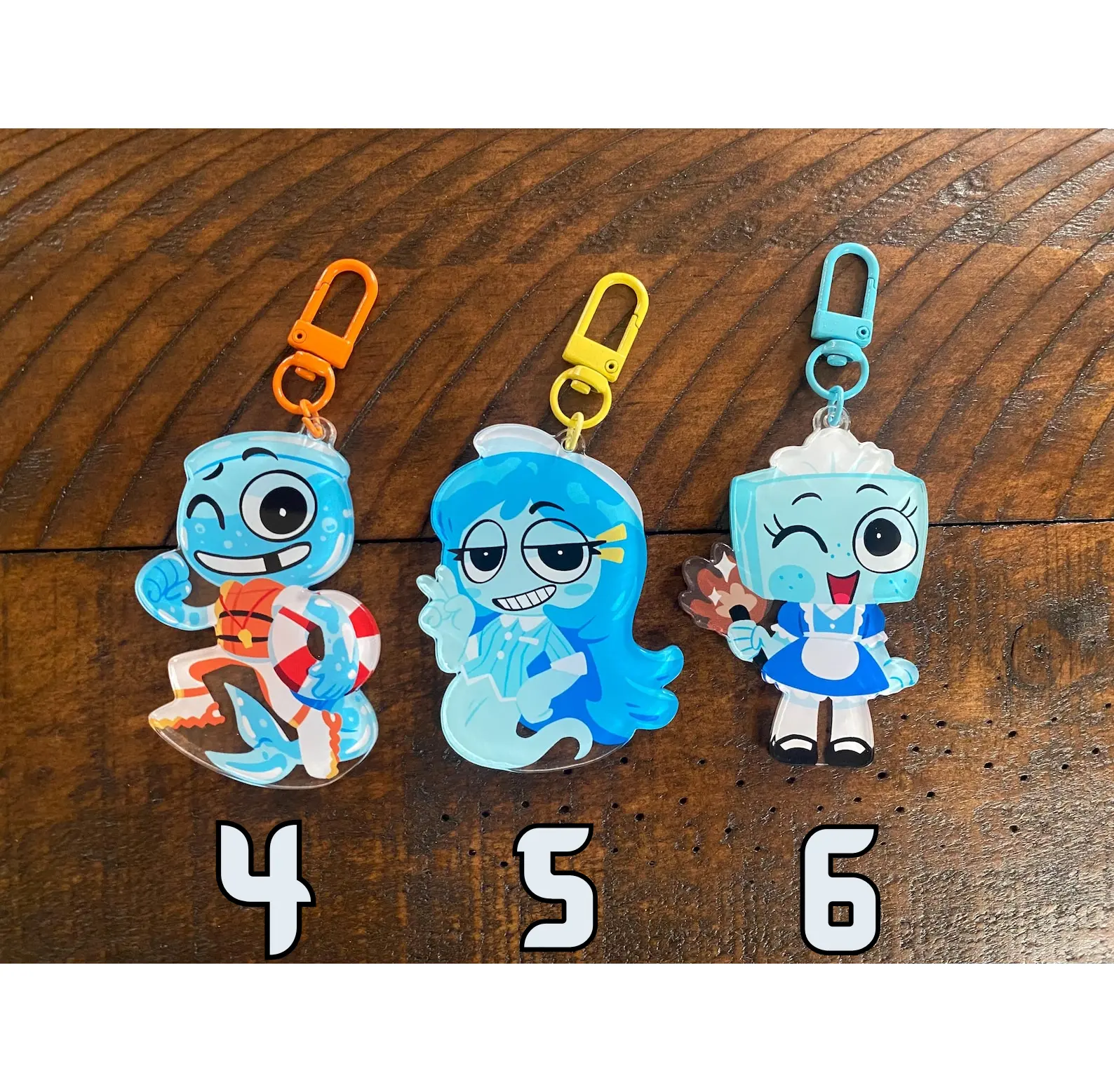 Dandy's World Keychain Cute Acrylic Charms – Razzle & Dazzle