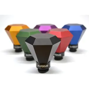 IN.FOCUS The Ring Pop Diamond Shiftknob OEM Fitment - Matte Color Options - Weight 0.55 lbs -fits various car makes and models