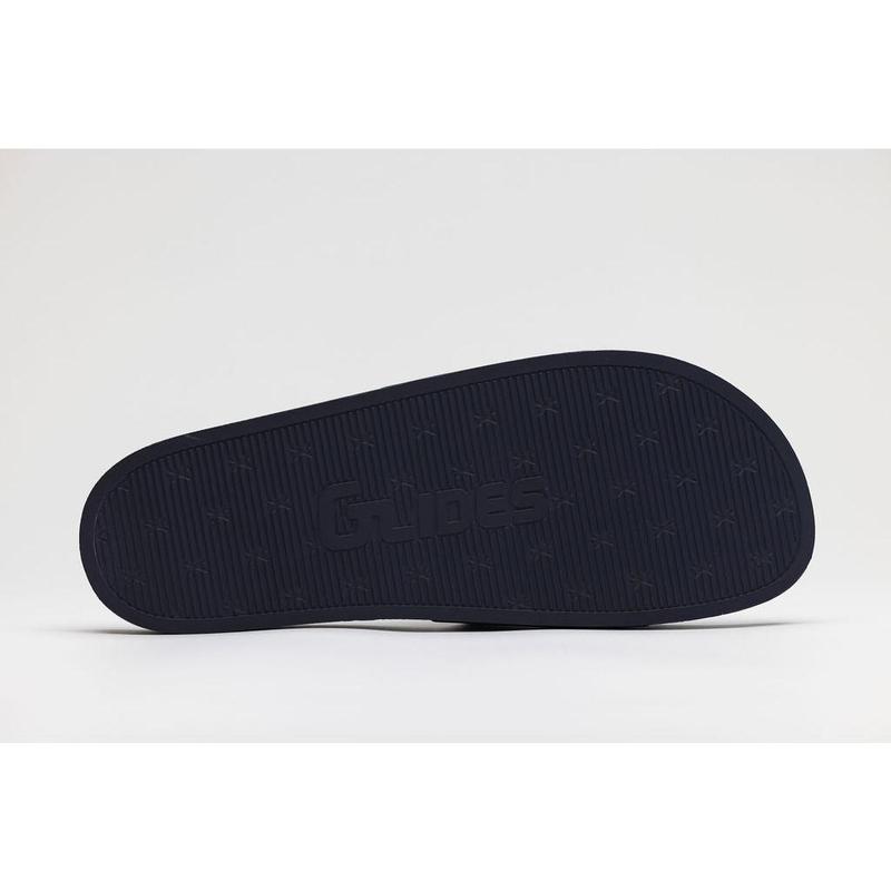 GL-X1 Unisex Navy Slide Sandals with Proprietary eXCleet Insole for All-Day Comfort & Ethically Sourced Materials