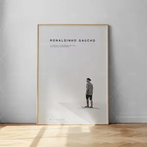 Ronaldinho Gaucho Motivation Poster, Product without frame