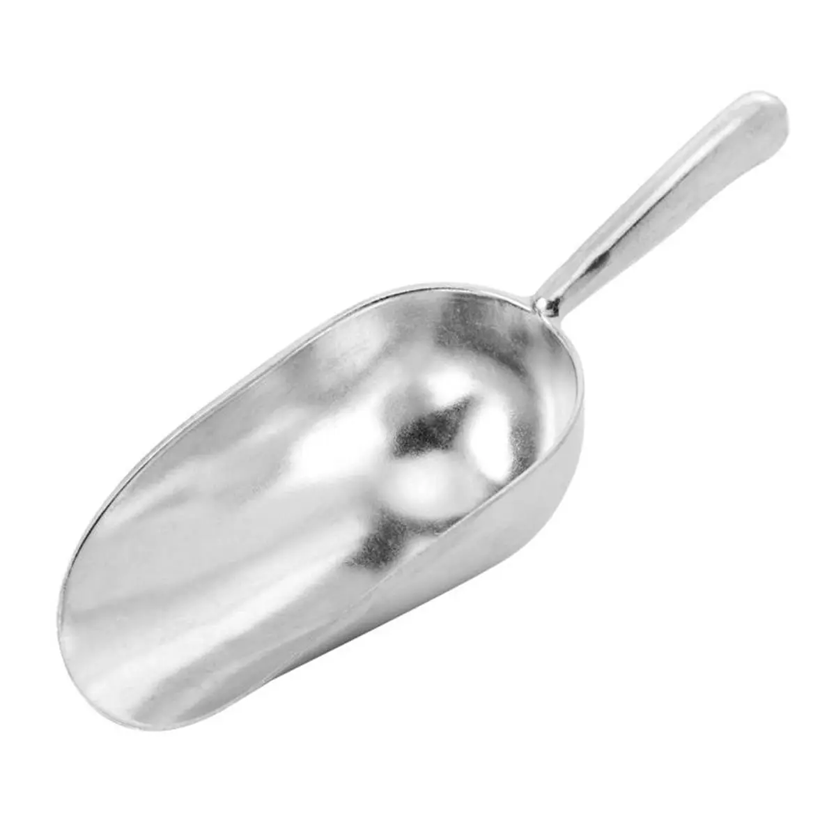 212 MAIN Houdini 6026496 Aluminium Metal Ice Scoop, Silver Kitchen Utility Utensil