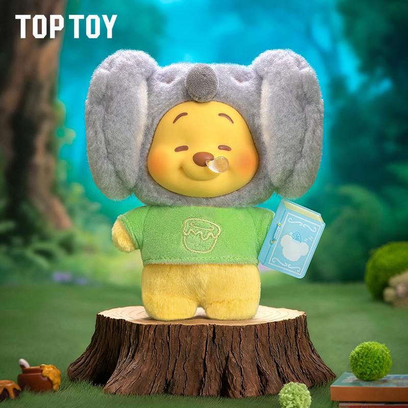 TOPTOY Winnie the Pooh Fairy Tale Book Series Vinyl-Plush Toys – Soft & Cuddly, Valentine's Day gift , Perfect Gift for Kids & Fans and newyear gift