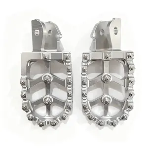 Foot Pedals Aluminum for Surron Light Bee X S  CNC Footpeg for Segway X160 X260, Dirt Ebike Foot Pegs for E Ride Pro SS, Motorcycle Foot Pegs CRF150F CRF230F 03-19, CRF250F 19-24, XR150L 15-24, Motorcycle Modified Parts, Gift