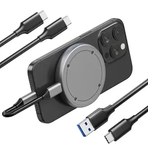 Magnetic External Hard Drive, Portable Hard Drive, Mobile Photo Storage Drive, USB Type-C Interface Hard Drive, Compatible with iOS/MAC/iPad/Android/Windows