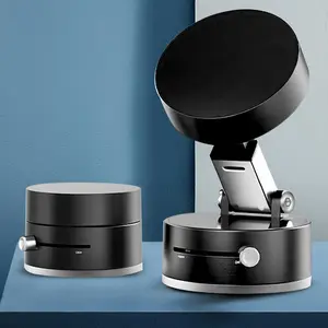 Vacuum Magnetic Suction Cup Folding & Rotating Bracket, Double-sided Suction Cup Universal Vacuum Rotating Bracket, Mobile Phone Bracket, Phone Suction Mount