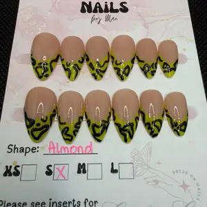 Formula1 Handmade Press-On Nails for Women