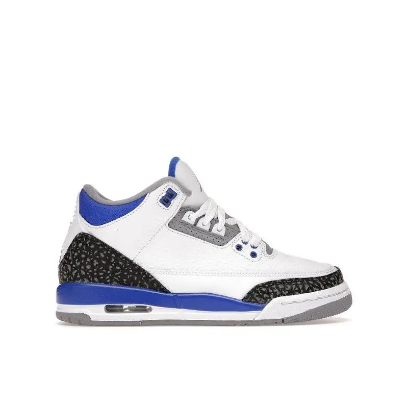 Jordan Kid's 3 Retro Racer Blue, from StockX