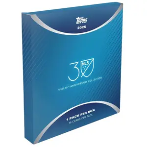 2025 Topps MLS Major League Soccer 30th Anniversary Collection Soccer Box