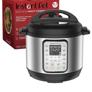9-in-1 Multi-Cooker Instant Pot Duo Plus 6 Quart 70% Faster Cooking Pressure Cooker