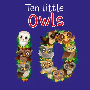TEN LITTLE OWLS Paperback Picture Book