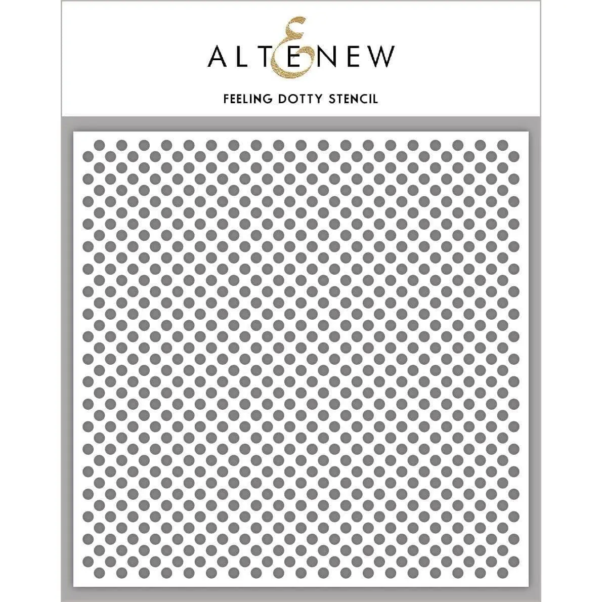 Feeling Dotty Stencil