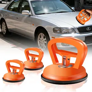 DIBMS 3-Pack Dent Puller for Car, Car Dent Remover Tool Kit for Auto Body Repair, Compact Suction Cups for Glass, Tiles, and Smooth Surfaces