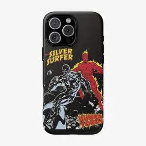 THE SILVER SURFER VS. HUMAN TORCH Phone Case for Iphone KNI
