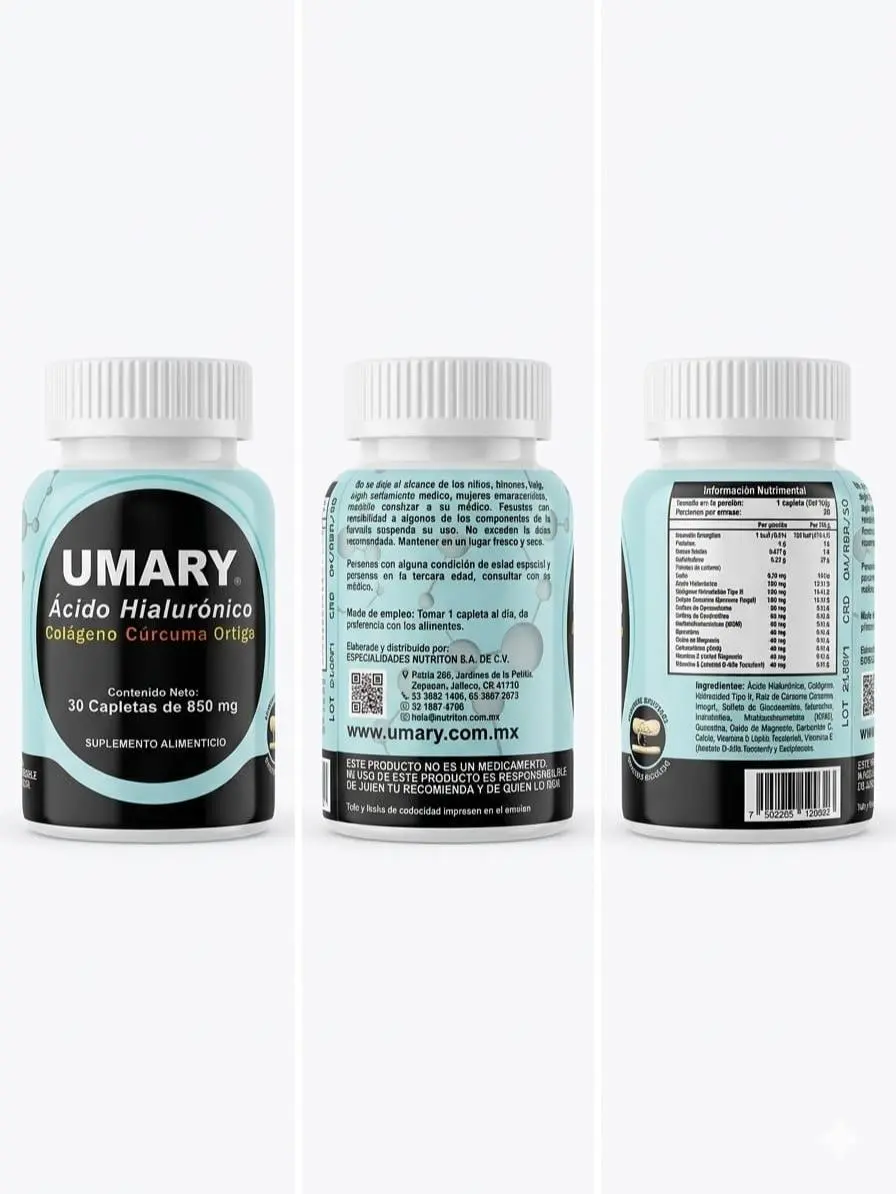 Umary Hyaluronic Acid Formula (30 caplets of 850 mg) Umary Hyaluronic Acid Formula (30 caplets of 850 mg)