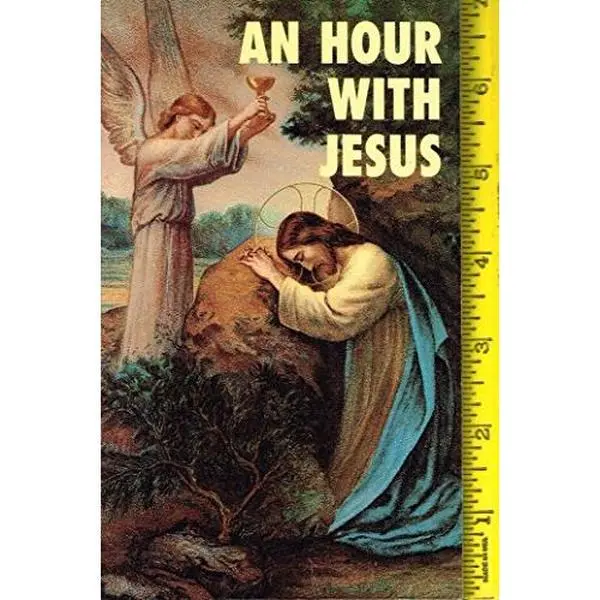 USED Book - An Hour With Jesus by riehl-foundation (Paperback) - english