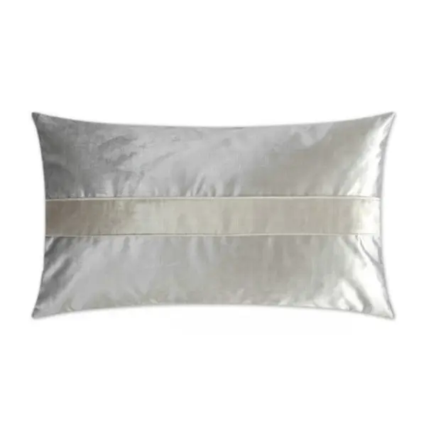 IRIDESCENCE BAND LUMBAR-SILVER Pillows