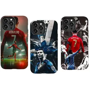 Cristiano Ronaldo phone case with number 7 jersey. Suitable for iPhone 17-11 Pro Max/Plus Tough Phone Case
