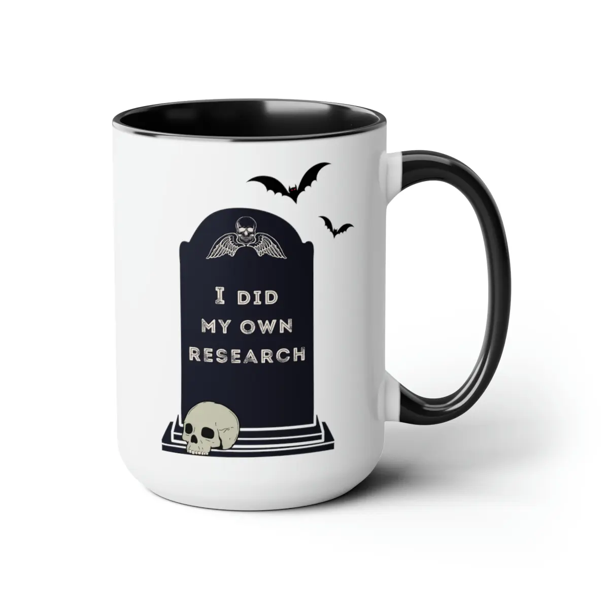 I Did My Own Research 15oz Mug, Halloween Gift for Science Lovers, Great for Science Teachers, Researchers, Scientists, Pharmacists