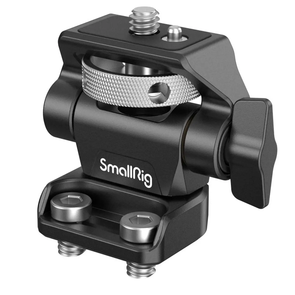SmallRig 2904 Swivel-and-Tilt Adjustable Camera Monitor Mount with 1/4"-20 Threaded Hole Screws, Load Capacity Support for Camera Accessories