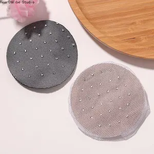 Basic Rhinestone Mesh Hairnet — Everyday & Performance Bun Styling Tool — High-Elasticity Hairnet for Women