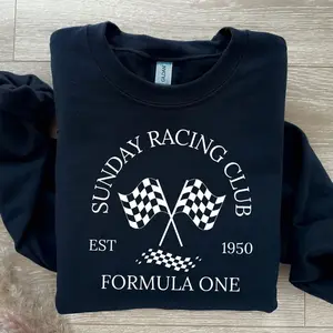Sunday Racing Club Formula One Sweatshirt, Formula 1 Hoodie, F1 Hoodie, Formula One Gift, Family Matching Racing Outfit, F1 Racer Team Gift D