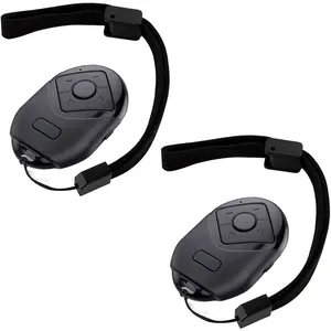 Remote Control for Android Smartphone (2 Pack), Page Turner for  App,  TIK Tok Video Scrolling Remote for , Motorola,  Pixel,  with Adjustable Hand Strap.