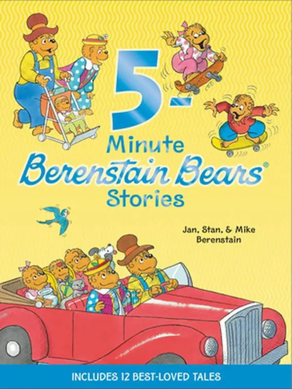 USED Book - Berenstain Bears: 5-Minute Berenstain Bears Stories by Berenstain, Jan (Hardcover) - english
