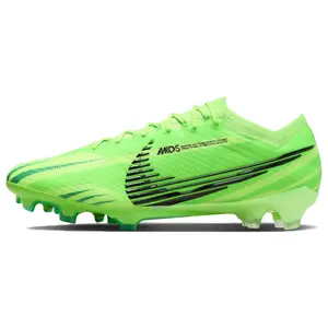 Nike Mercurial Vapor 15 FG Football Boots Unisex Green Synthetic Studs Trending Shoes, House White Official Shoes to Get / Maison Mihara