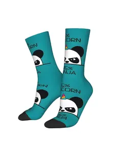 Panda Unisex Winter Socks Happy Socks Street Style Crazy Sock