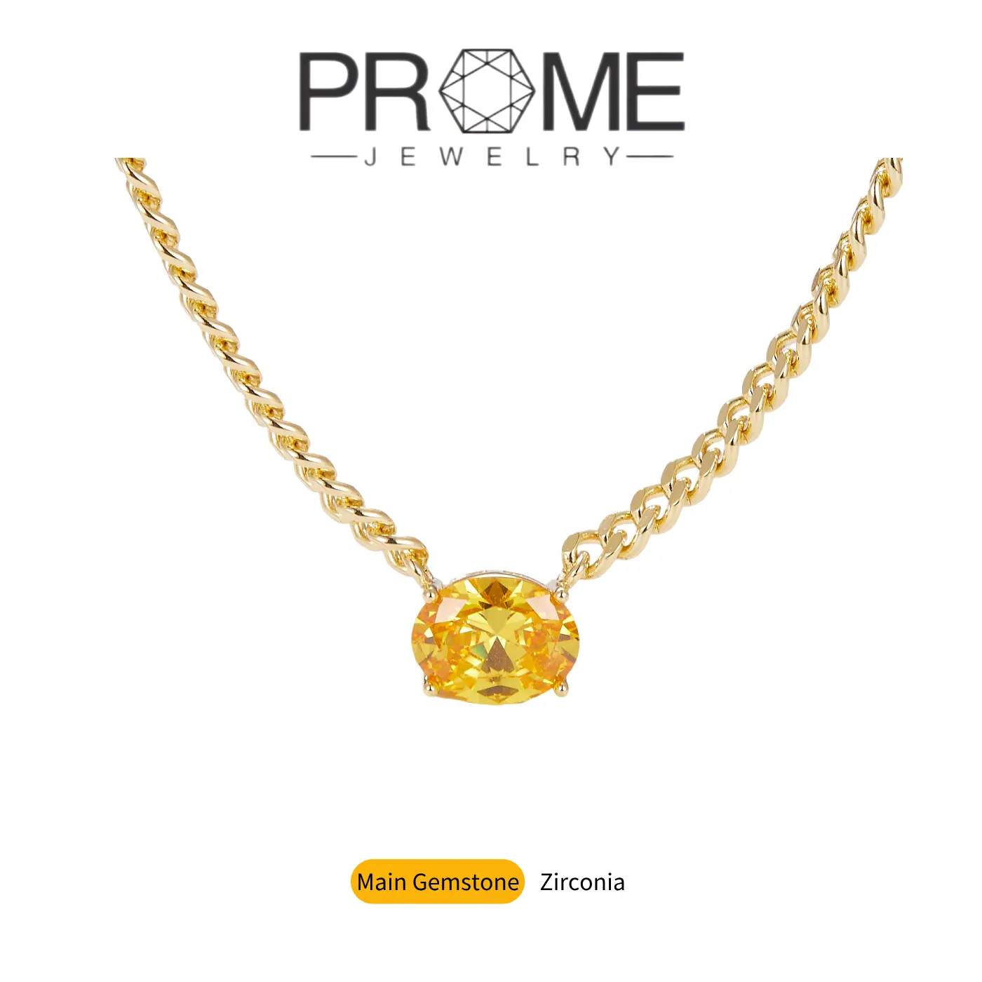 (CN103) Oval Choker Necklace Zircon Simple Durable Elegant Perfect for Women’s Daily Wear
