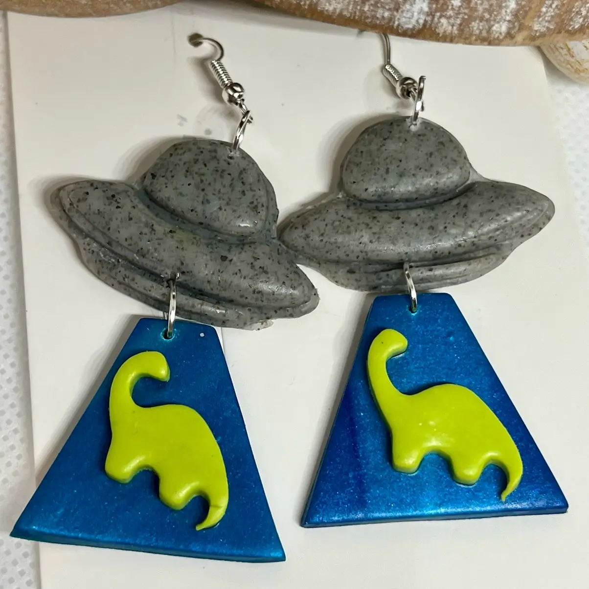 UFO earrings