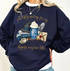 Vintage Harry Potter Hogwarts House Sweatshirts, Harry Potter Gifts For Family Ravenclaw, Unisex Crewneck Menswear and Womenswear 0VG