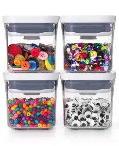 OXO Pop 4-Pc. Mini Food Storage Container Set - Home Organizer for Kitchen