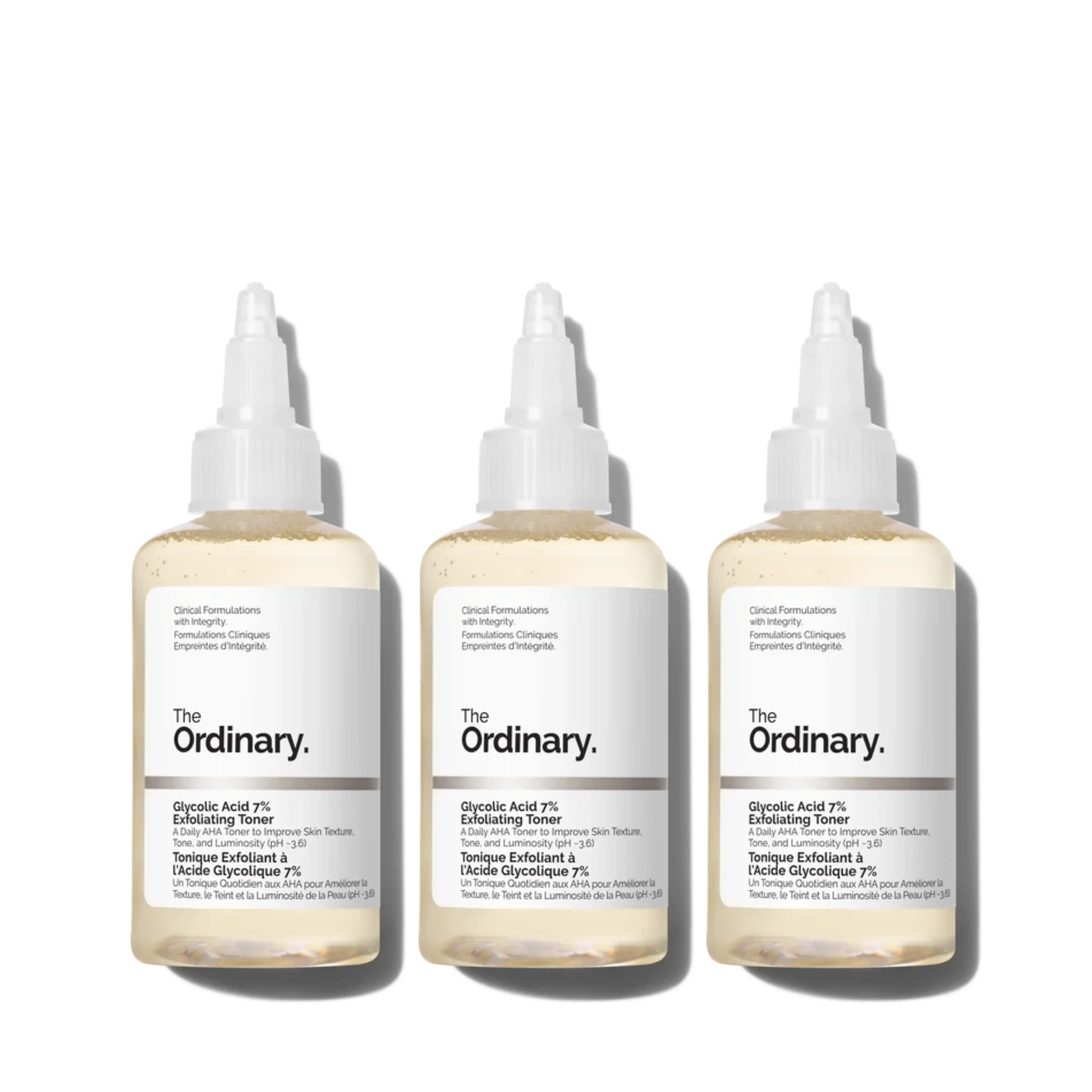 The Glycolic Acid 240ml Toner Trio The Glycolic Acid 240ml Toner Trio