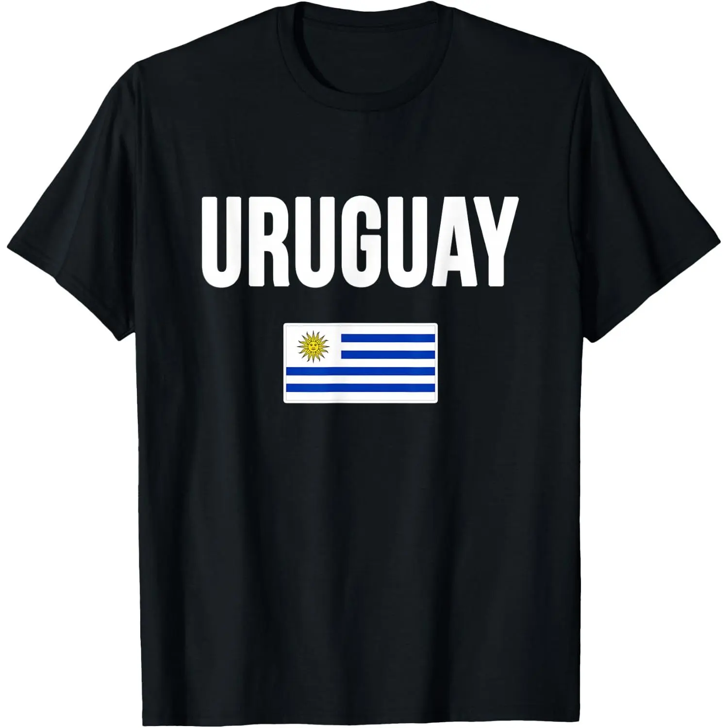 Uruguay Flag Design for Men Women Boys Girls T-Shirt