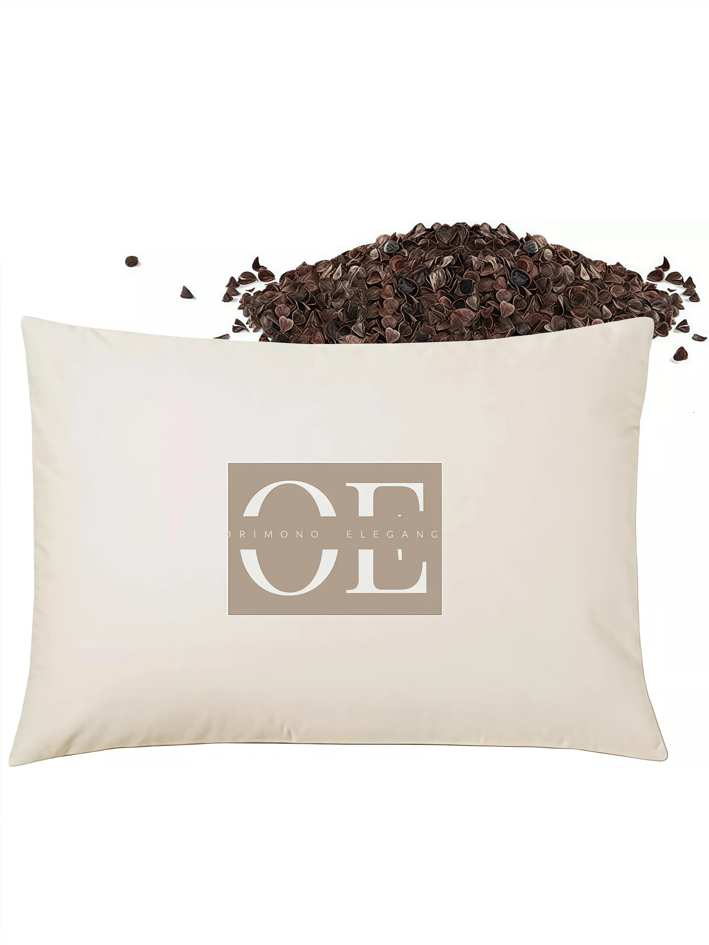 Buckwheat Pillow for Superior Neck Support - Adjustable Fill - Premium Comfort & Support Neck Rest Cushion