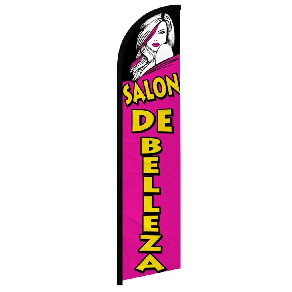 Windproof Large-Size Polyester Salon Banner Flag, Festive & Party Supplies Backdrop for Home Use, Party Decor, Yard Sign Banner
